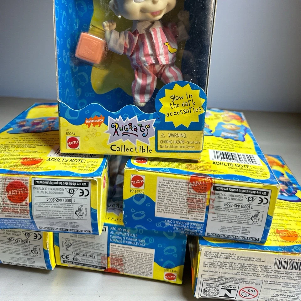 Figura coleccionable Nickelodeon 1998 Rugrats Spike Slumber Party Foto 3 de 4