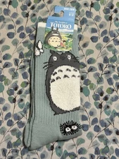 Studio Ghibli® My Neighbor Totoro Soot Sprites Totoros Allover Print Crew Socks