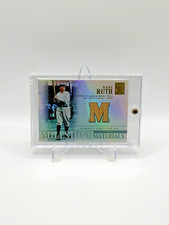 2002 Topps Tribute - Milestone Materials Babe Ruth #MIM-BR (MEM)
