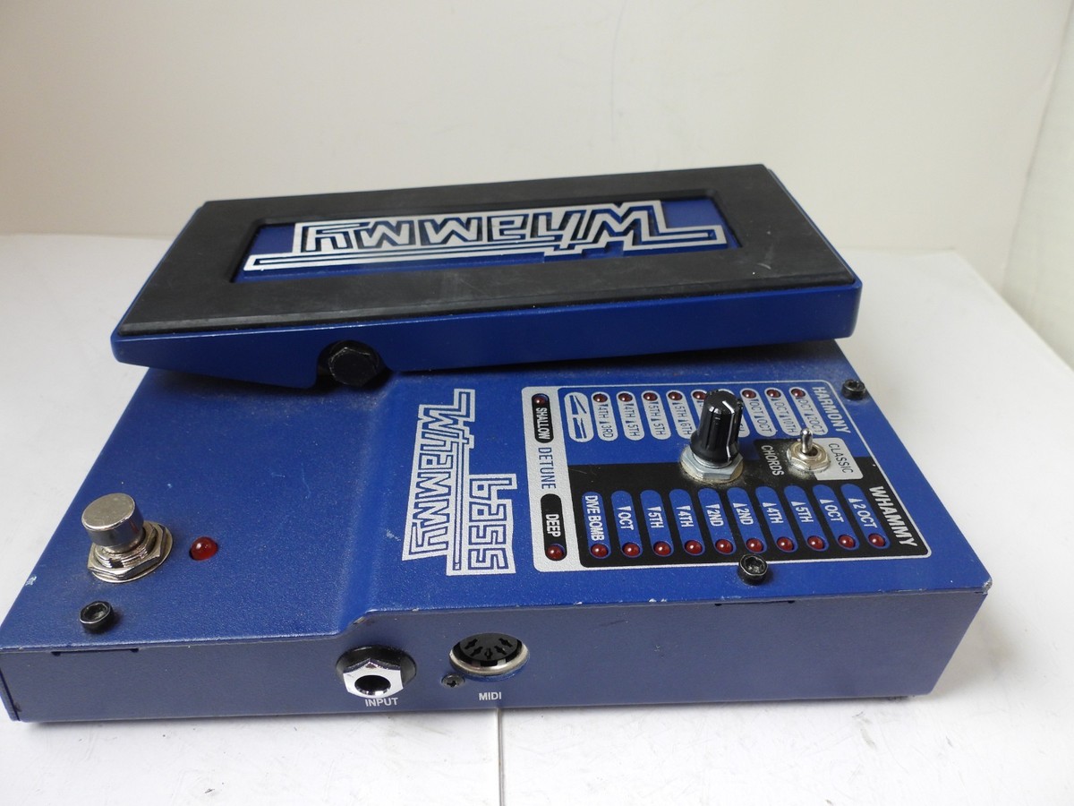 Digitech Bass Whammy Octave Pitch Shifter Effects Pedal w/Original