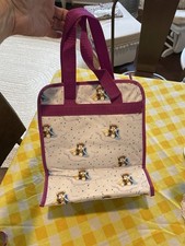 Vtg.1996 Ross Pediatrics Similac Teddy Bear Purple Strap Diaper Bag