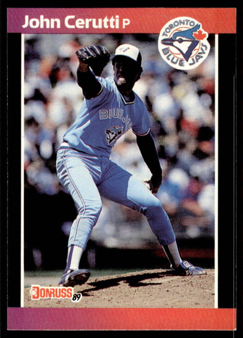 1989 Donruss John Cerutti Toronto Blue Jays #467 18222
