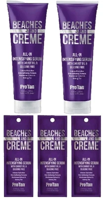 Pro Tan Beaches & Creme All-In Intensivierende Sonnenbank Bräunungslotion