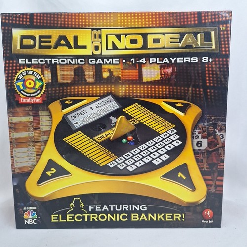 2006 Deal or No Deal Electronic Game Toys NBC Electronic Banker Tested NO Manual