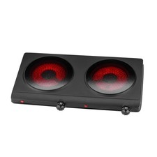 Kochplatte Tragbar Infrarot Doppel Kochfeld Camping 2500W TZS *B-Ware*