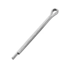 Split Cotter Pin 13/64 inch x 2 3/4 inch Carbon Steel 2-Prongs Silver 20Pcs