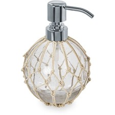 Nautical Bathroom Glass Lotion Pump Clear 1 Each Adult