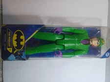 DC Comics Batman THE RIDDLER Poseable 12" Action Figure Mattel 2015 NEW 