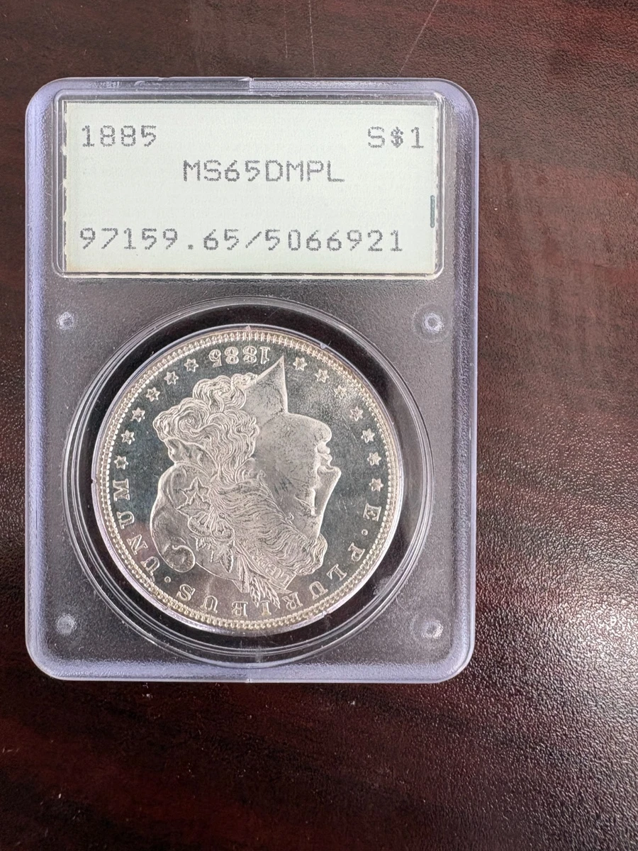 1885 Year Grade MS 65 Morgan Dollars (1878-1921) for sale | eBay