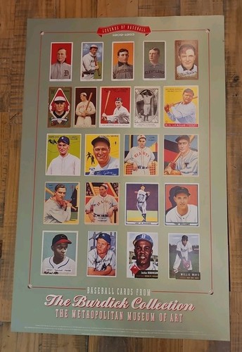 The Burdick Collection Legends Of Baseball - Picture 1 of 24