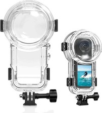 Invisible Dive Case for Insta360 X5 Waterproof Housing 60M/196FT Underwater-OB
