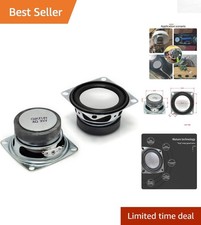 High-Quality 2" 4Ohm 3W Woofer Speakers for DIY Electronics Audio Systems