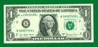 $1 1977-A 1 B/L BLOCK (w) NEW YORK CU. P-2.