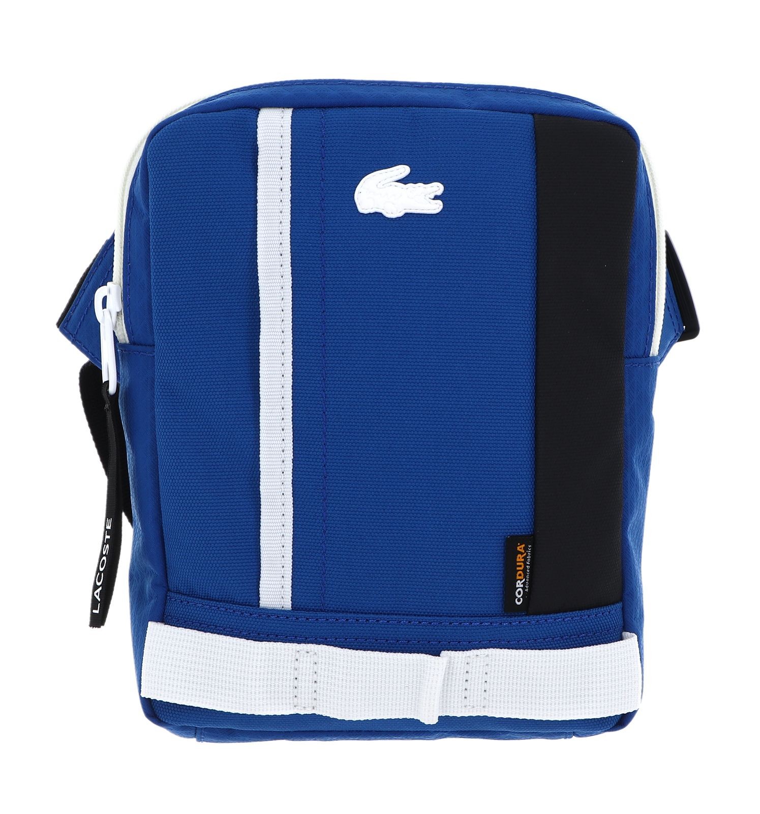 LACOSTE Urban Break Vertical Camera Bag Marina Noir Farine