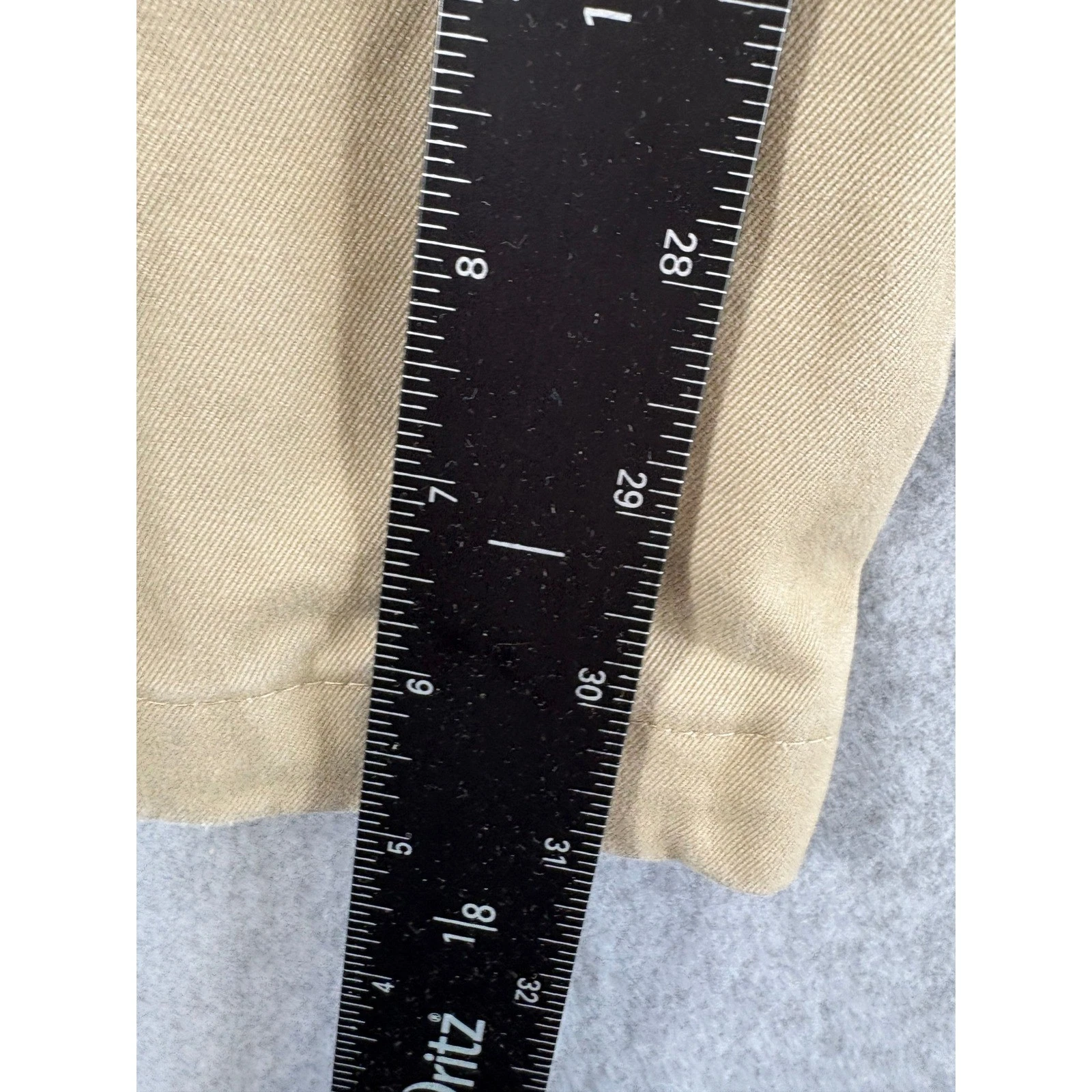 Orvis Chino Pants Mens 34 Tan Khaki Straight Midrise Durable Heritage Workwear image 6