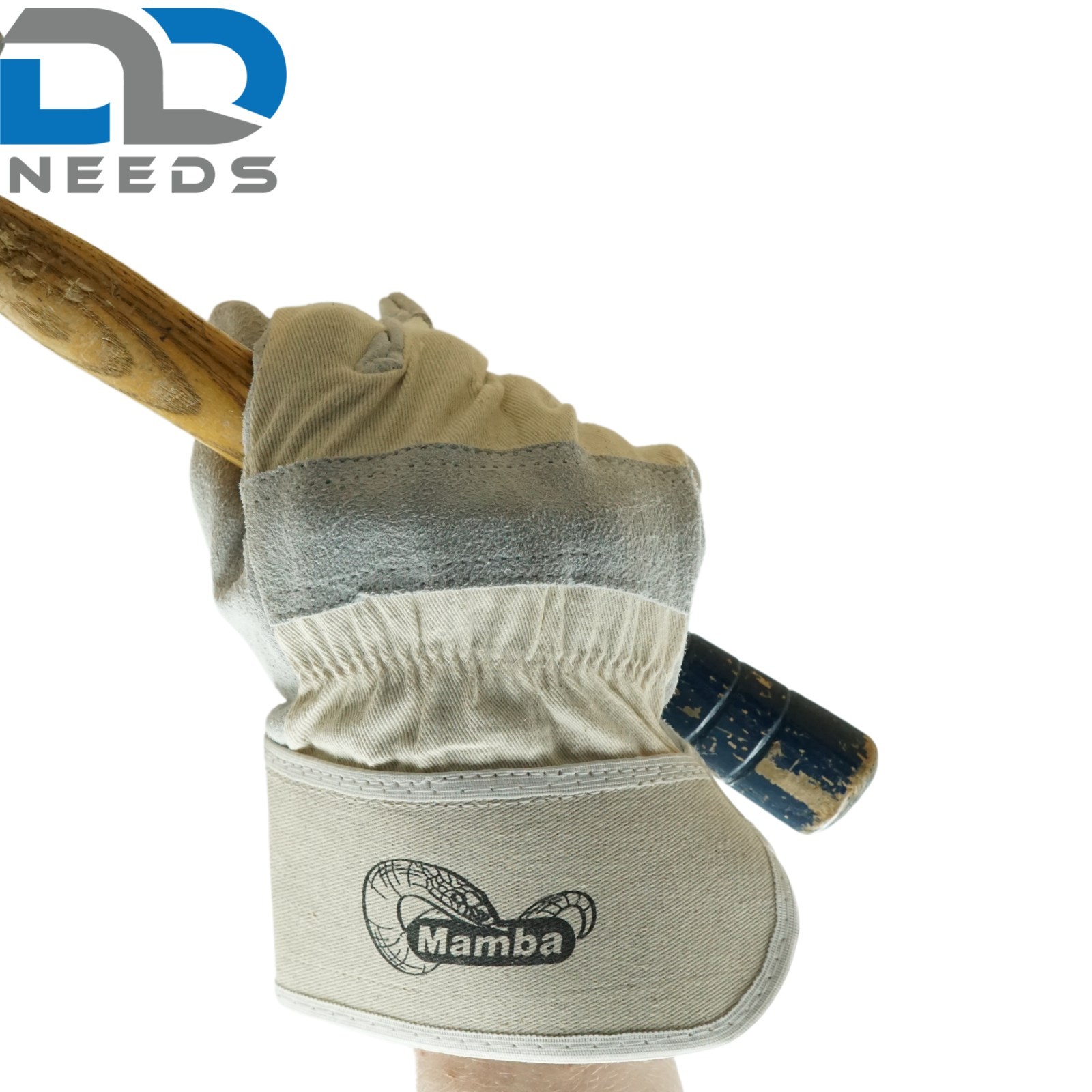 Schutzhandschuhe Arbeitshandschuhe Rindspaltleder Gr.10,5 EN388 CAT 2 Naturfarbe 5