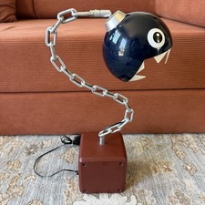 Nintendo Super Mario Bros Chain Chomp Lamp Tested & Working Video Game Official