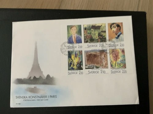 Sweden 1988 #1699a Paintings - FDC