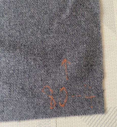 Pendleton 3 Pieces Of 100% Wool Remnant Scrap fabric Gray Medium Weight - READ - Picture 9 of 12