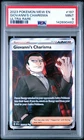 2023 POKEMON MEW EN-151 ULTRA RARE #197 GIOVANNI'S CHARISMA PSA 9