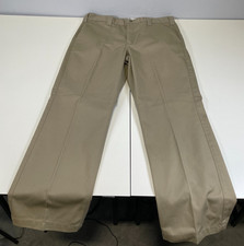 Carhartt Khaki Blended Twill Work Relaxed Fit Pants Size 38x30 B290 KHI