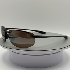New Maui Jim Hookipa MJ0407-002 Sport Polarized Bronze Lens Sunglasses READ