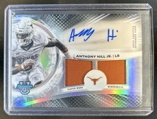 2025 Bowman Best University Anthony Hill Jr. Prospect Dual Jersey Auto #DRA-AH