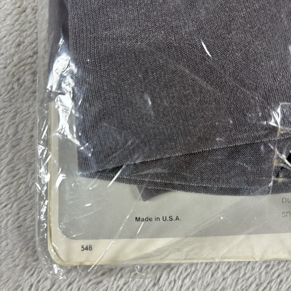 Pantimedias vintage Christian Dior para mujer 4 piernas grises ultrasheer nuevas con etiquetas Foto 3 de 3