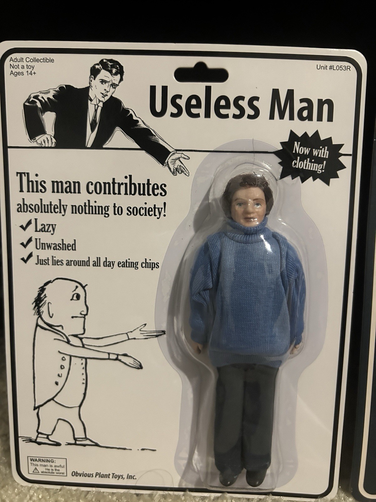 Obvious Plant Useless Man And Joyless Careers Figures Art Toy Collectibles