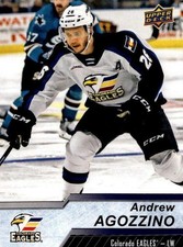 2018-19 Upper Deck AHL #32 Andrew Agozzino Near Mint
