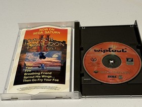 Wipeout (Sega Saturn, 1996) W/reg Card