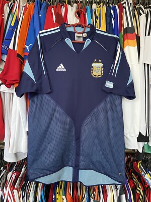 ARGENTINA 2004 2005 AWAY FOOTBAL SHIRT SOCCER JERSEY ADIDAS 645785