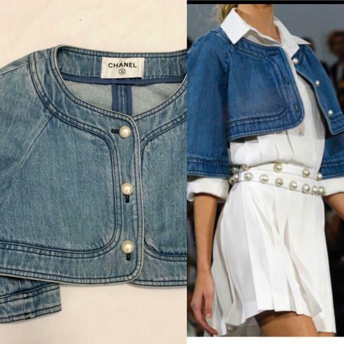 chanel denim jacket