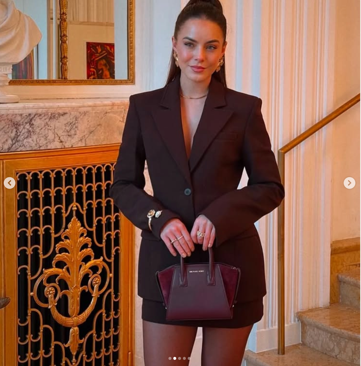 ZARA ムートンジャケット　XS ブラウン 中古・古着通販】ZARA (ザラ) フェイクムートンジャケット
