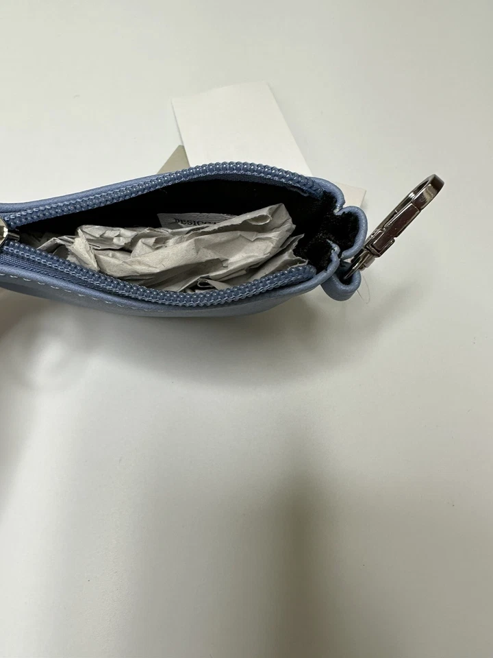 Monedero Nordstrom BP Half Moon Pouch azul con clip Foto 3 de 3