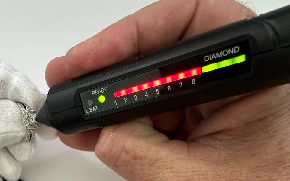 1/2CT Natural Diamond Halo Engagement Wedding Ring Bridal 10K White Gold Band - Image 4 of 4