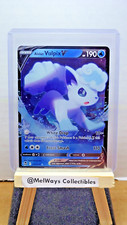 Alolan Vulpix V 033/195 Swsh12: Sword & Shield - Silver Tempest Holo Near Mint