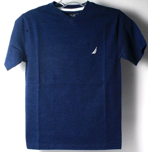 1 Count Nautica Navy Blue Comfort T- Shirt Model NSSDA20F Children's Size Small  - product listing photo