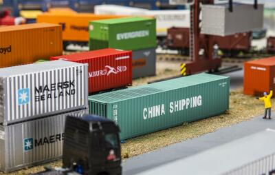 Faller 180844 H0 Container 40' Dimensions 140 X 28 X 30Mm China