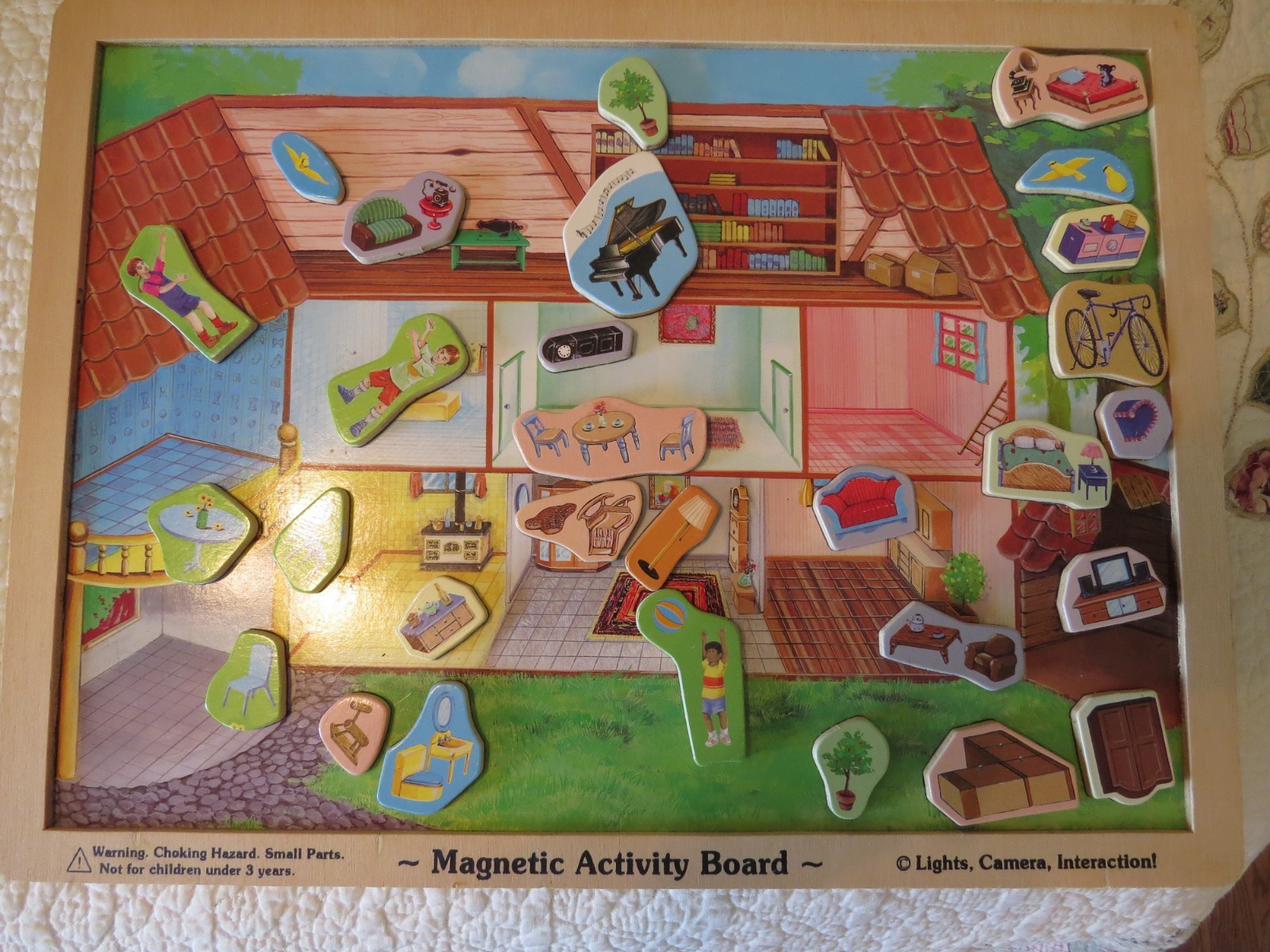 melissa and doug magnetic activity board