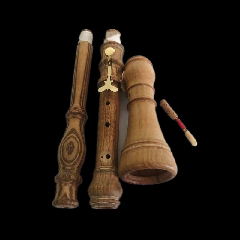 Oboe estilo barroco profesional A-415HZ madera de árbol escolar chino Foto 2 de 4