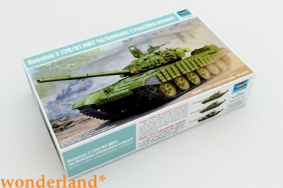 Trumpeter 1/35 05599 Russian T-72B/B1 MBT w/Kontakt-1 Reactive Armor