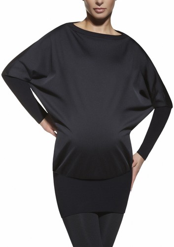 Camicia lunga con tasche e maniche arrotolabili a righe nere