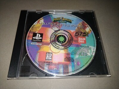 Power Rangers Zeo: Full Tilt Battle Pinball (Sony PlayStation 1