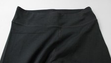 Zara Woman Studio Women's Wide Leg Basic Sequined Pants AN3 Black Small