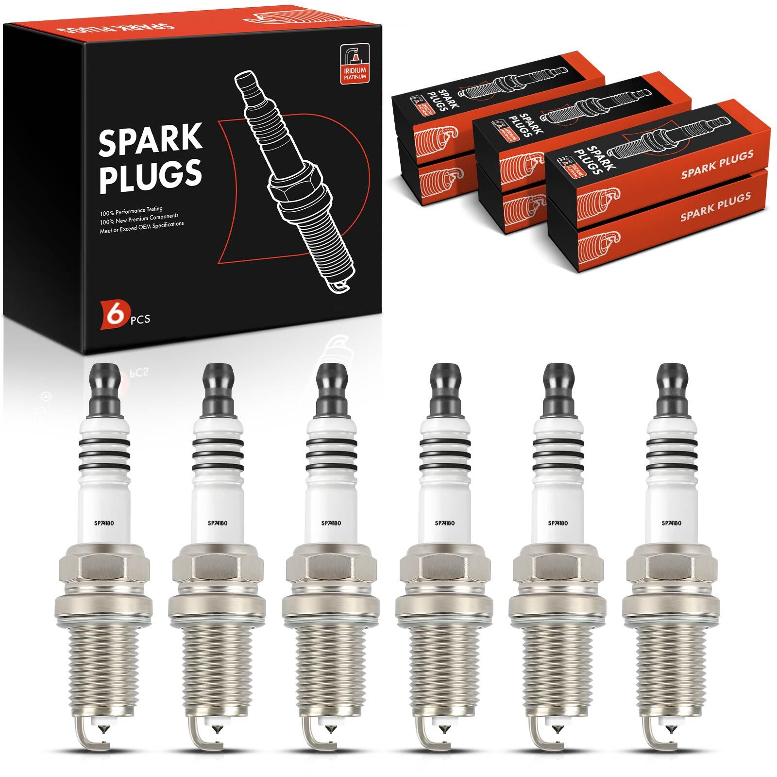 New 6x Iridium  Platinum Spark Plugs for Chevy Tracker Suzuki Grand Vitara XL-7