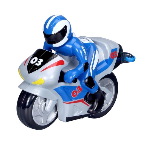 BB Junior 21cm My 1st Radio Control Spin & Stunt Motor Bike Toy Kids 2-5y Asst. - Picture 3 of 7