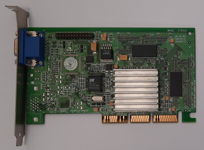 Creative CT6930 AGP Grafikkarte (nvidia Riva TNT2 M64, 16MB, retro, 1999)