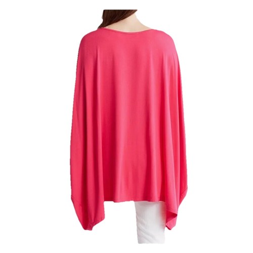 PATRIZIA LUCA OVERSIZED TUNIC TOP BLACK OS NWOT - Picture 10 of 13