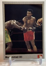1992 AW Sports Boxing Muhammad Ali Gold Foil Fight Of The Century Card #69 🔥